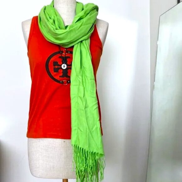 Green Pashmina by Pillows Store - Picture 1 of 5
